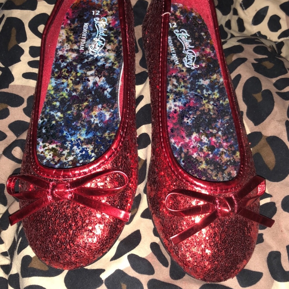 glitter flats